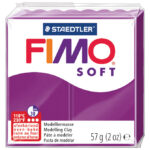 Masa za modeliranje   57g Fimo Soft Staedtler 8020-61 ljubičasta