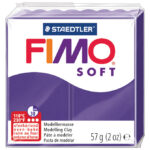 Masa za modeliranje   57g Fimo Soft Staedtler 8020-63 boja šljive