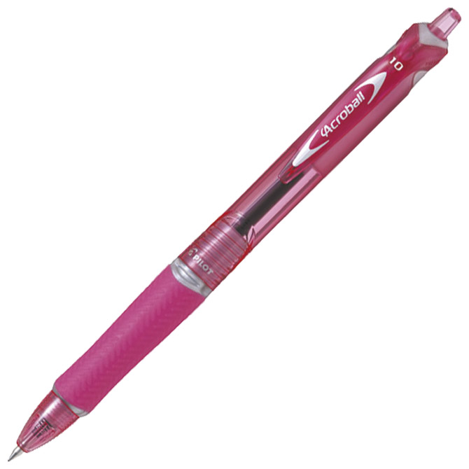 000037169 Olovka kemijska Acroball Begreen Pilot BAB-15F-BG-P roza!! - Slika 1