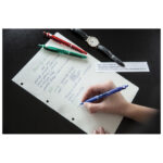 Olovka kemijska Acroball Begreen Pilot BAB-15M-B-L plava - Slika 2