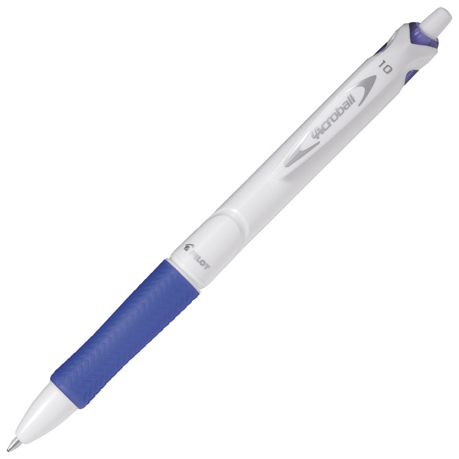 000037178 Olovka kemijska Acroball Pure White Begreen Pilot BAB-15M-BG-L plava - Slika 1