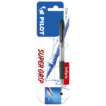 Olovka kemijska Super Grip Pilot BPGP-10R-M crna blister!!