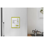 Ploča magnetna  21,6x28 cm sort okvir Nobo 1903816 bijela - Slika 4