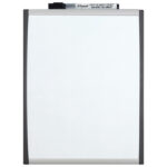 Ploča magnetna  21,5x28 cm crni/srebrni okvir Nobo 1903778 bijela