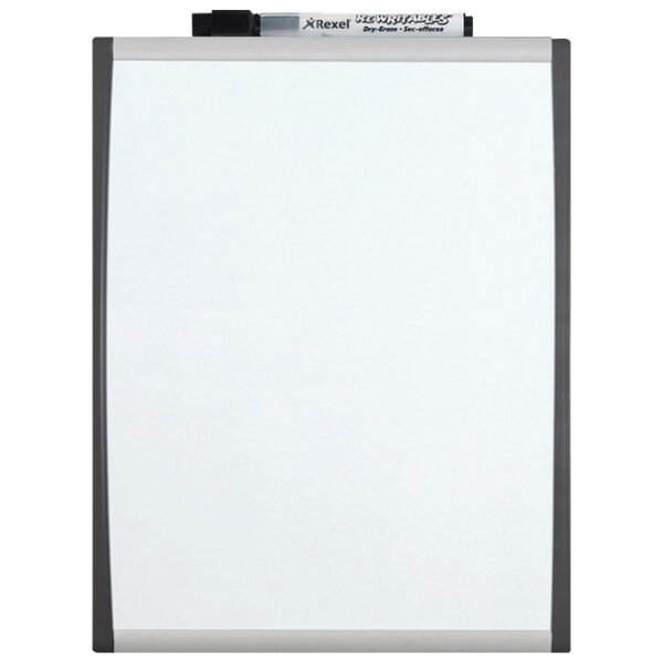 Ploča magnetna  21,5x28 cm crni/srebrni okvir Nobo 1903778 bijela