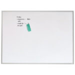 Ploča magnetna  58,5x43 cm aluminijski okvir Nobo 1903777 bijela - Slika 3