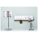 Ploča planer tjedni magnetni/pluto 58,5x19 cm srebrni okvir Nobo 1903780 bijela/smeđa - Slika 2