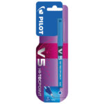 Roler 0,5 mm Hi-tecpoint V5 Pilot BX-V5 plavi blister!!