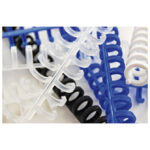 Spirala plastična klik fi-12 mm pk50 GBC 388057E bijela - Slika 3