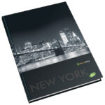 Teka tvrdi uvez A4 crte 96L 80g Cities By Night Elisa - Slika 3