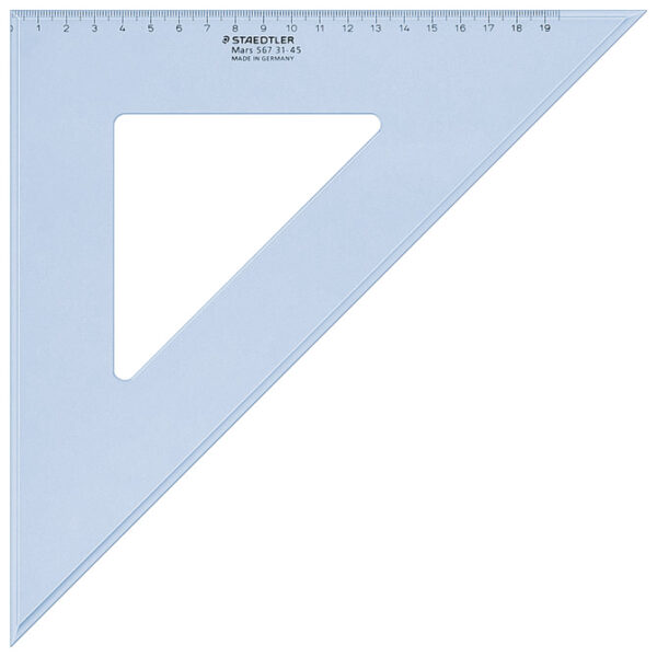 Trokut 31 cm 45° Mars Staedtler 567 31-45