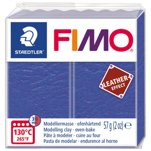 Masa za modeliranje   57g Fimo Effect Leather-effect Staedtler 8010-309 indigo!!
