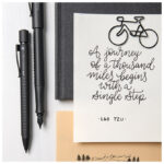 Garnitura olovka kemijska+nalivpero Grip 2011 Edition u met.kut. Faber Castell 201626 mat crna - Slika 3