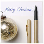 Nalivpero Grip 2011 (F) Edition Faber-Castell 140932 mat zlatno!! - Slika 6