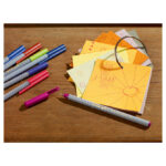 Flomaster fineliner 0,3 mm Edding 55 plavi - Slika 3