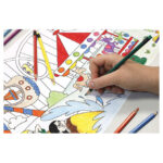 Bojanka u roli samoljepljiva 30 cmx4m Zabavni park Global Notes 8728-08 - Slika 2