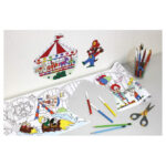 Bojanka u roli samoljepljiva 30 cmx4m Zabavni park Global Notes 8728-08 - Slika 4