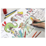 Bojanka u roli samoljepljiva 30 cmx4m Vilinska zemlja Global Notes 8724-08-B - Slika 2