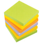 Blok samoljepljiv  75x75 mm 100L Spring Global Notes 5854-76 neon sortirano - Slika 2