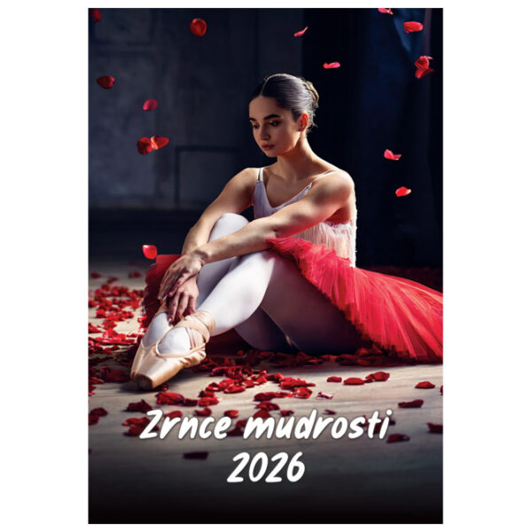 Kalendar "Zrnce mudrosti 2026" 13 listova, spirala