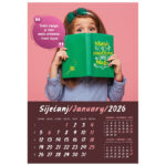 Kalendar "Zrnce mudrosti 2026" 13 listova, spirala - Slika 2