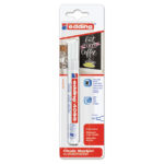 Marker-kreda za staklo 2-3 mm Edding 4095/1 bijeli blister