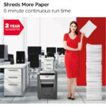 Uništavač dokumentacije  10 listova CrossCut Momentum X410 Rexel 2104571EU - Slika 4