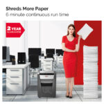 Uništavač dokumentacije  12 listova CrossCut Momentum X312 Rexel 2104572EU - Slika 4