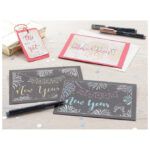 Marker permanentni 1-2 mm Metallic Faber-Castell 160792 metalik plavi!! - Slika 6