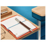 Olovka kemijska drveno tijelo (drvo orah) Ambition Faber-Castell 148531 smeđa-SELECTIVE - Slika 4