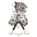 Flomaster Pitt artist Comic Shading pk4 Faber-Castell 267195 sivi blister - Slika 3