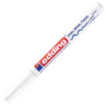 Marker permanentni sjajni lakirajući 1-2 mm Edding 751 bijeli - Slika 2