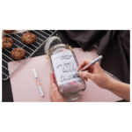 Marker permanentni sjajni lakirajući 1-2 mm Edding 751 srebrni - Slika 4