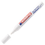 Marker permanentni sjajni lakirajući 2-4 mm Edding 750 bijeli