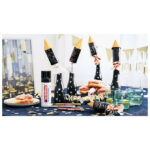 Marker permanentni sjajni lakirajući 0,8 mm Edding 780 srebrni - Slika 4