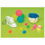 Loptica gumena fi-4 cm Glow in the dark Brunnen 10-36683 02 sortirano!! - Slika 3