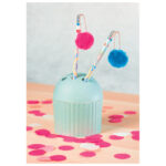 Olovka grafitna HB s privjeskom Pompon Brunnen 10-27366 01 sortirano - Slika 5