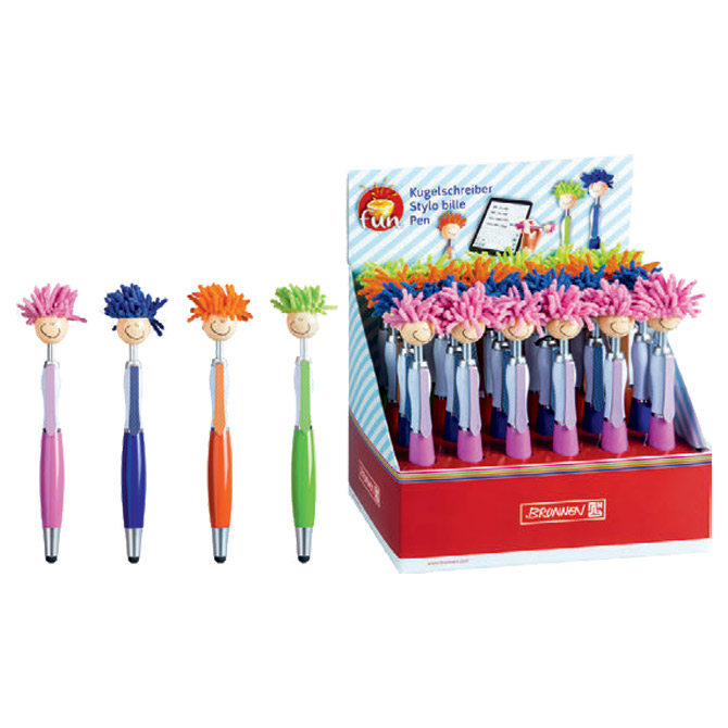 000042789 Olovka kemijska+touch pen Tousle Brunnen 10-27323 02 sortirano - Slika 1