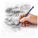 Olovka grafitna pk5+kist u metalnoj kutiji Mars Lumograph aquarell DesignJourney Staedtler 100A G6!! - Slika 6