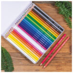 Boje drvene-vodene  24boje metalna kutija Aquarell Design Journey Staedtler 14610C M24 - Slika 3