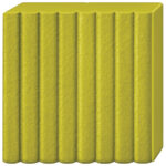 Masa za modeliranje   57g Fimo Effect Leather-effect Staedtler 8010-519 maslinasto zelena!! - Slika 2