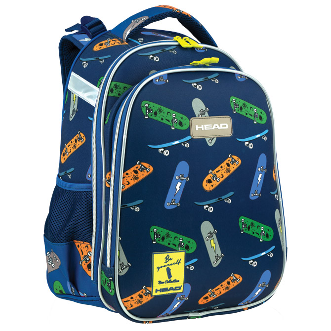 000043498 Ruksak školski anatomski Skateboard Head 501020005!! - Slika 1