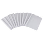 Korice za termo uvez 15 mm glatke A4 pk50 GBC IB370083 bijele