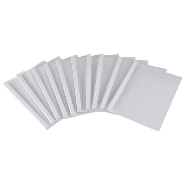 Korice za termo uvez 15 mm glatke A4 pk50 GBC IB370083 bijele