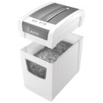 Uništavač dokumentacije  10 listova CrossCut IQ Slim Leitz 80010000 bijelo/sivi - Slika 2