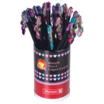 Olovka grafitna HB s privjeskom Girls crna Brunnen 10-27328 01 crna - Slika 2