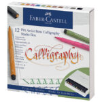 Set Pitt artist 12boja za kaligrafiju Faber-Castell 167512