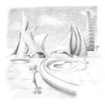 Set olovka čisti grafit pk6 Mars Lumograph Design Journey Staedtler 100G M6 blister!! - Slika 4