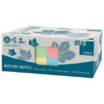 Blok samoljepljiv 125x75 mm 12x100L Nature Global Notes 5655-88box sortirano - Slika 3