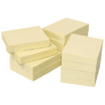 Blok samoljepljiv  40x50 mm 12x100L Nature Global Notes 5653-11box žuti - Slika 2